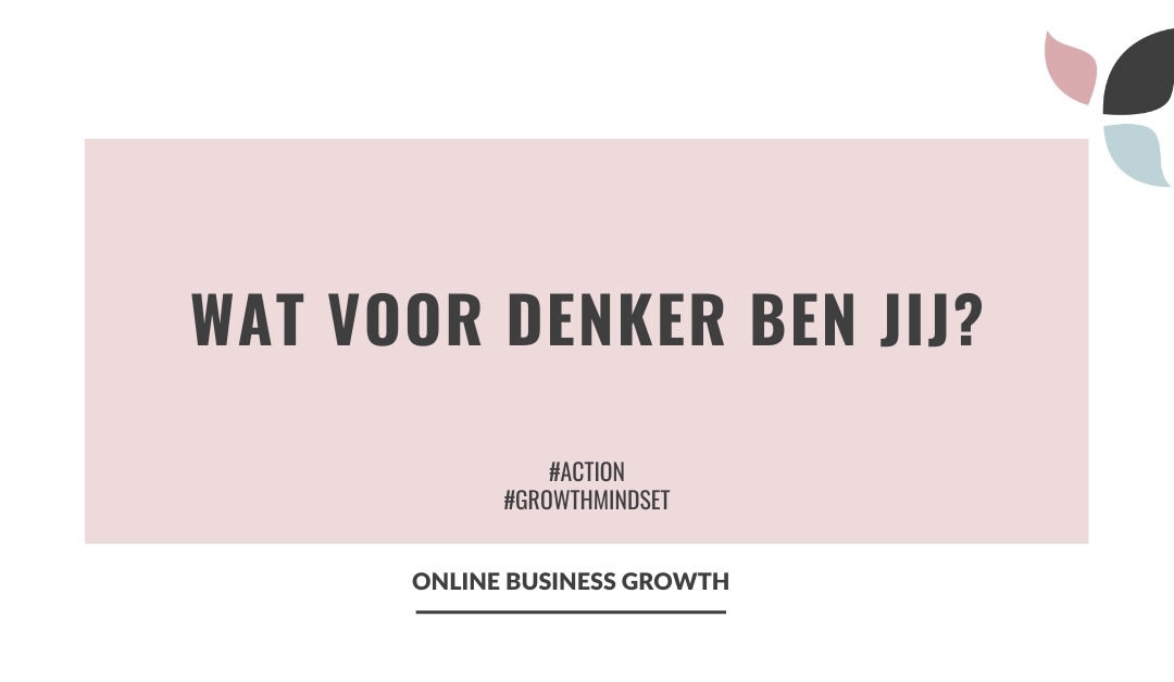 Online Business Growth_Wat voor denker ben jij