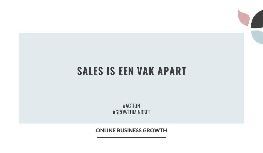 OBG_sales is een vak apart