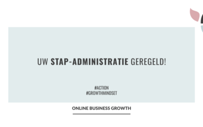Uw STAP-administratie geregeld!